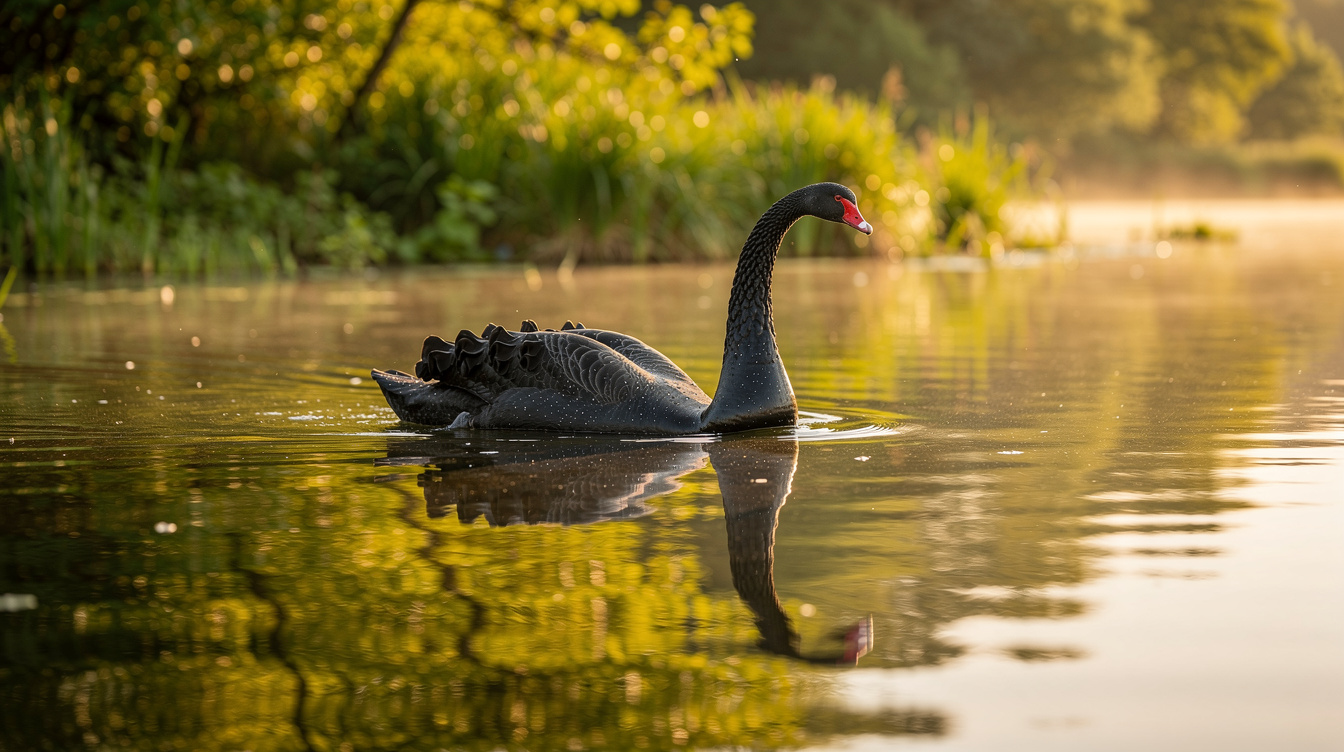 Tout savoir sur le cygne noir, un oiseau majestueux et fascinant
