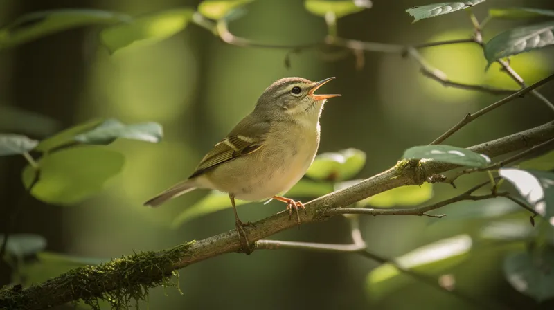 Tout savoir sur le pouillot véloce : habitat, comportement et alimentation